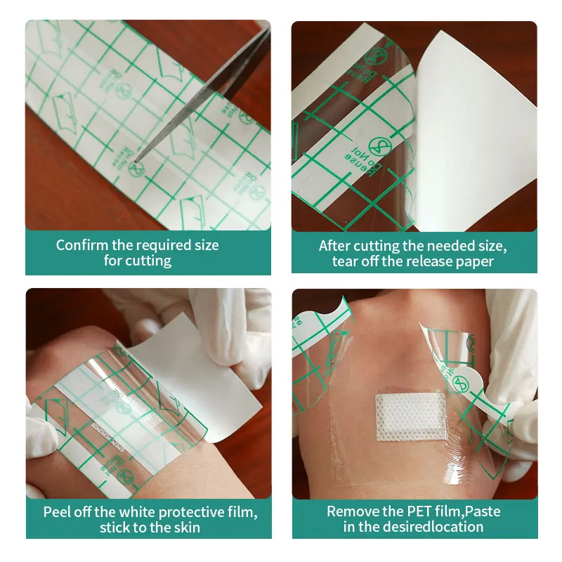 High Quality Hot Sell Skin Friendly Protective Breathable Transparent Tattoo Film After Care Tattoo Film