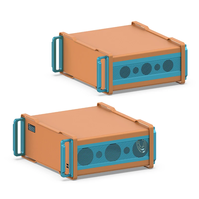 YONGU F07 Aluminium Heat Sink Computer Box Aluminum Extrusion Case Custom Enclosure
