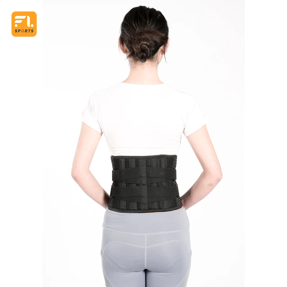 Medical Working Safety Medicated Double Pull Breathable Waist Support Brace Back Pad Lumbar Back Belt