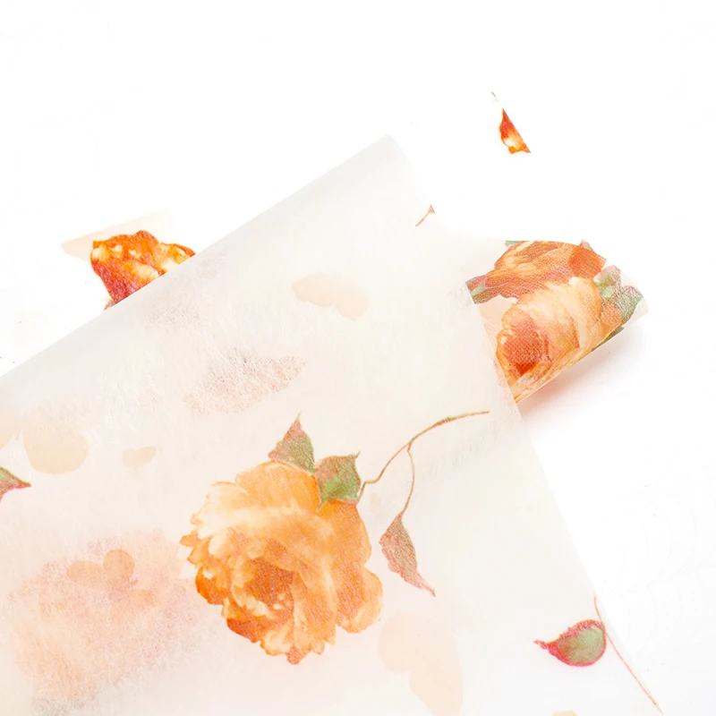  Нетканый материал печать корейский Материал Новый стиль упаковка бумага букет подарочная коробка