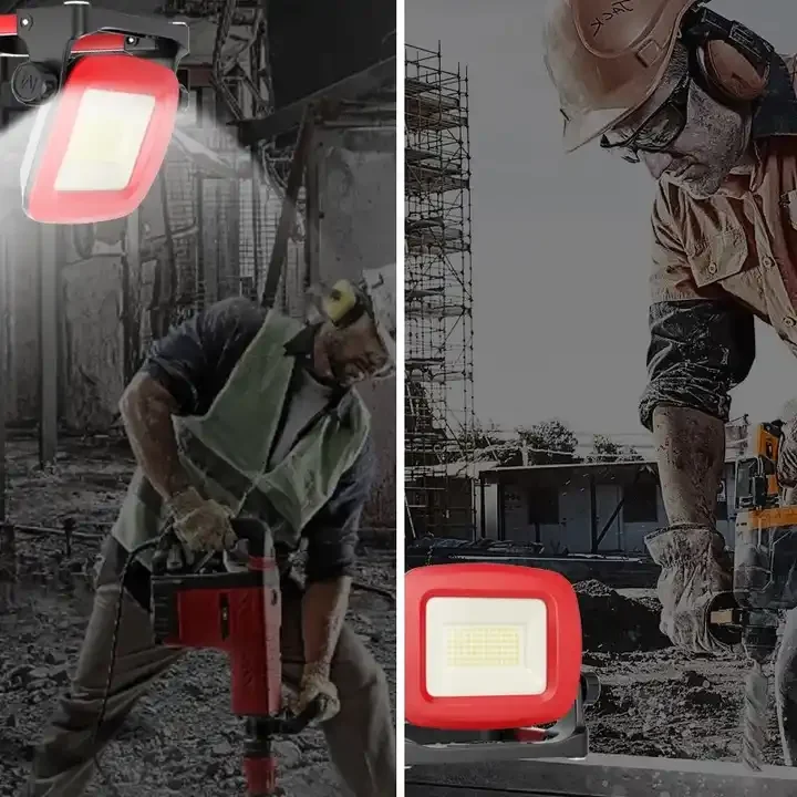 2024 Morden Light Rechargeable Led Work Light 2500lm Ip65 Red Work Light