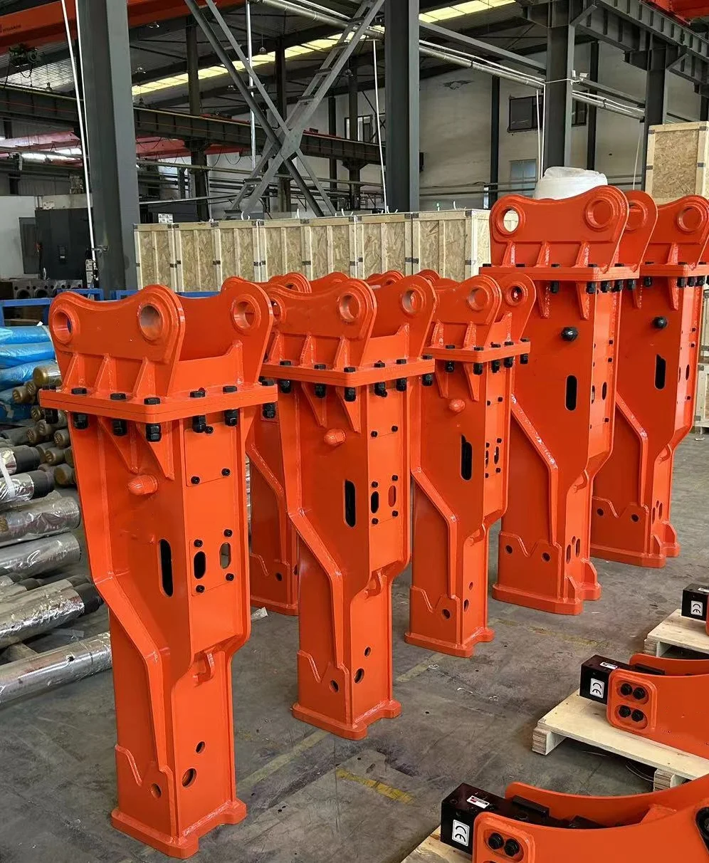 Box/Side/Top Type KAMAZ Breakers Hydraulic Rock Breaker Jack Hammer   for 0.5 to 50 Tons Excavator/Skid Steer/ Backhoe Loader