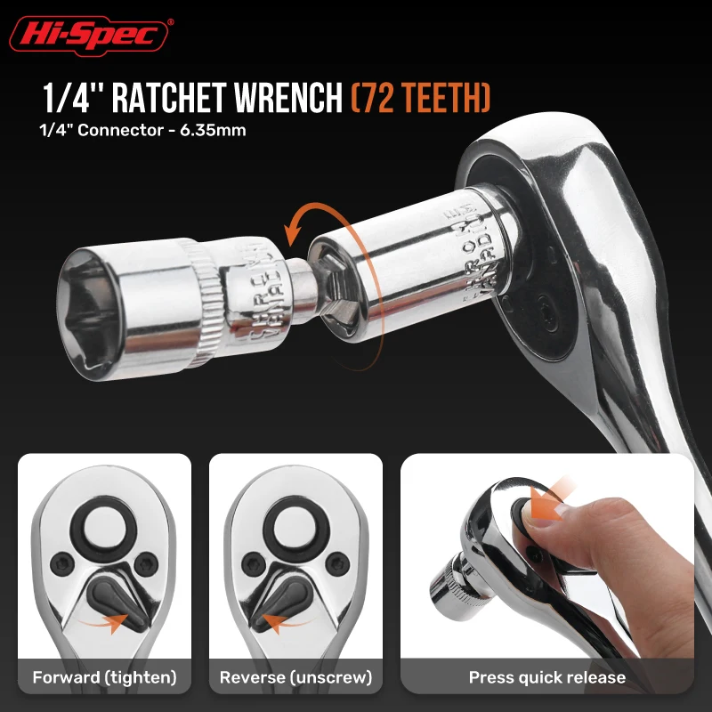 40pc 1/4 Inch S2 Steel Hex, Torx, Slot, Phillips Socket Bits and Socket Set with Ratcheting Wrench Accessories. OEM ODM Ready