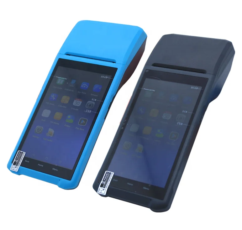 Android pos терминал 5,5 дюймов handheld pos android ITCF-3H с 58 мм принтер