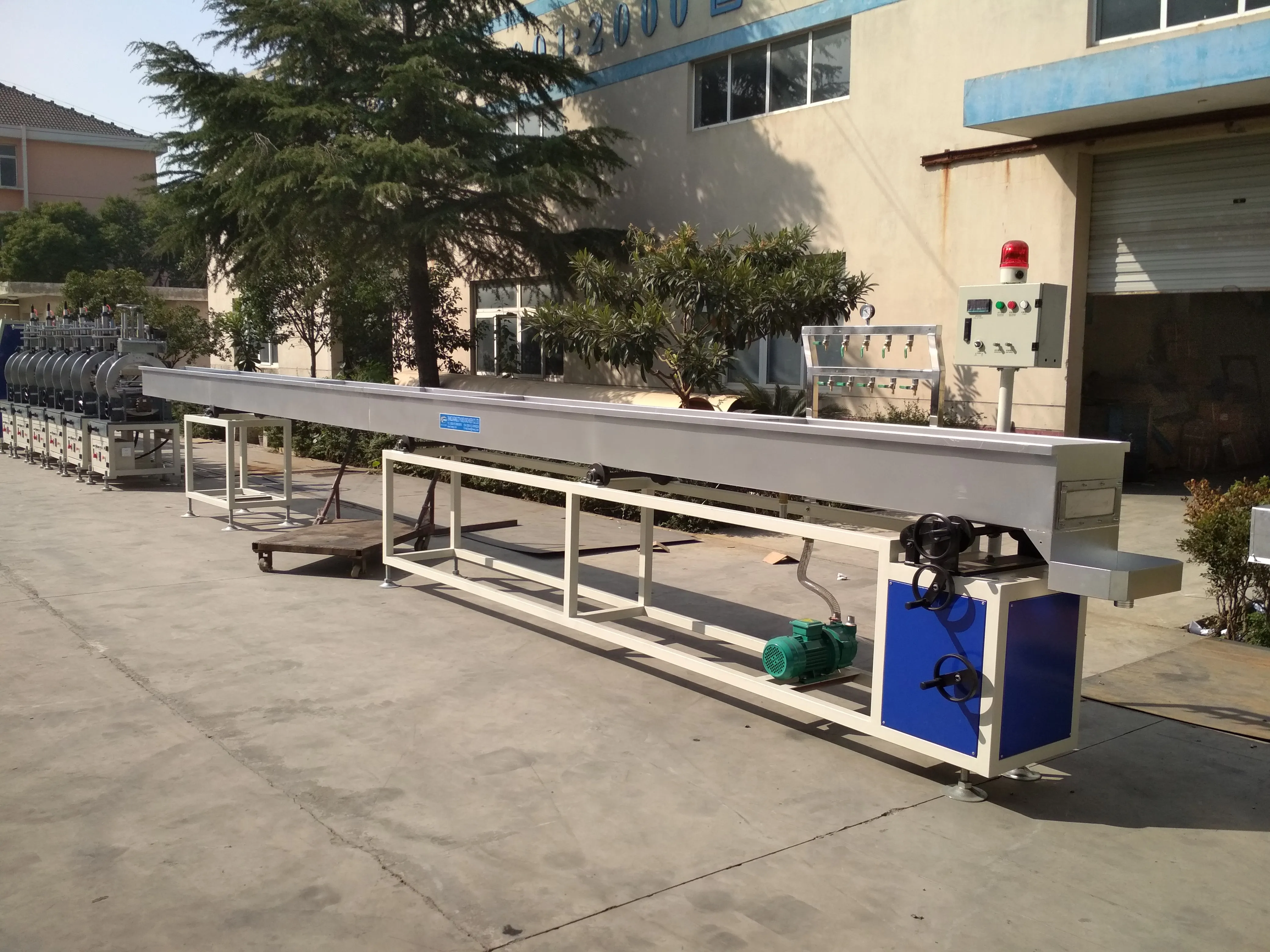 PS foamed photo frame extuder machine / plstic ps foam profile production line for sale