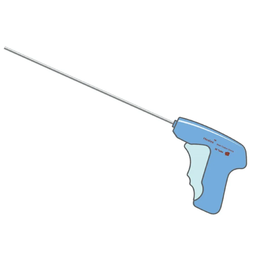 Hot Sale laparoscopic Titanium Disposable Surgical Mesh Tacker for surgery