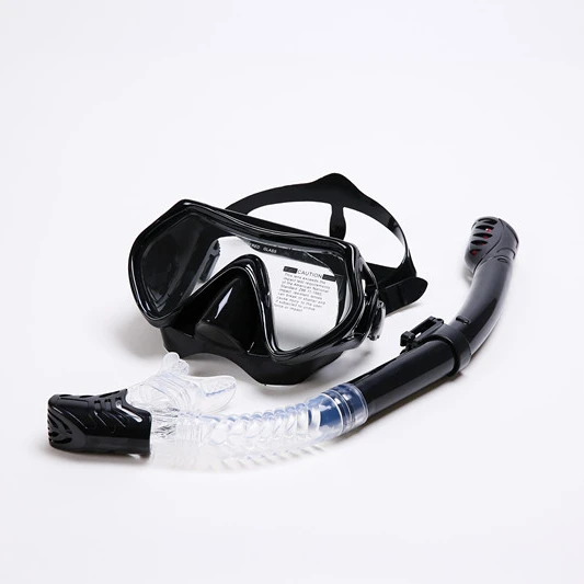 Tempered Lens Diving Mask Anti-fog Waterproof Snorkel Set