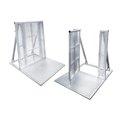 Safety Barricades Pedestrian Crowd Control Temporary Aluminum Crowed Road Barrier