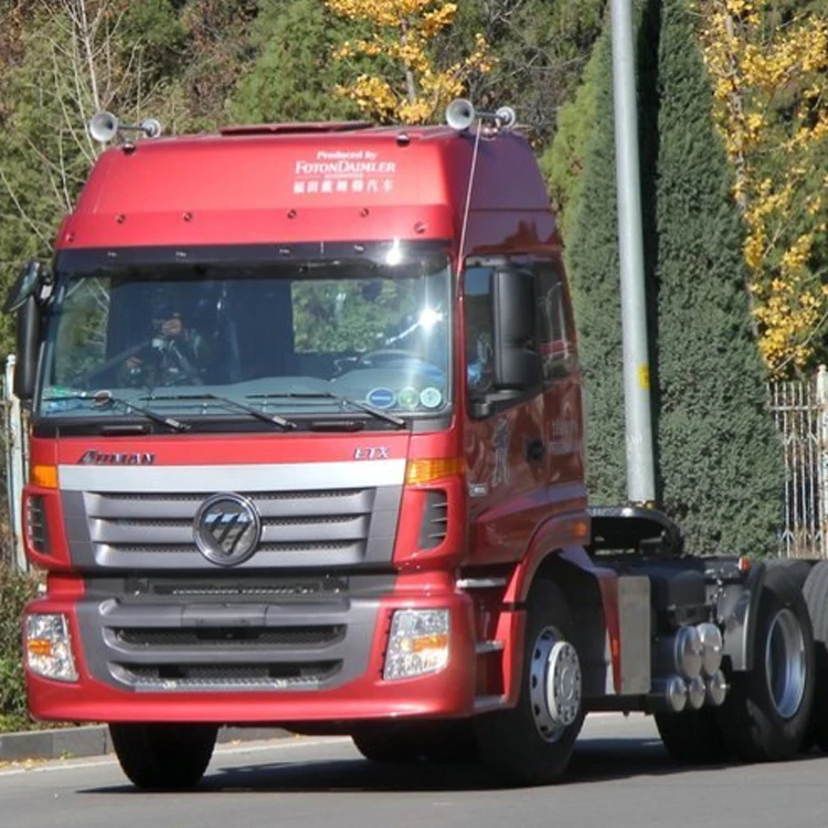 China Second Hand High safety High Quality Tractor Truck Factor 6x4  Foton 430hp Towing Head Tractor Truck