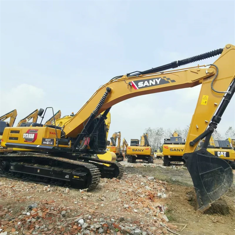 Large Sany Excavator 365H Used Hydraulic Crawler Excavator SY365H Heavy Digging Machinery High Performance