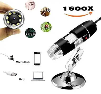  Цифровой микроскоп NP-UM1600-M 2 в 1 USB и Micro 1600X с 8