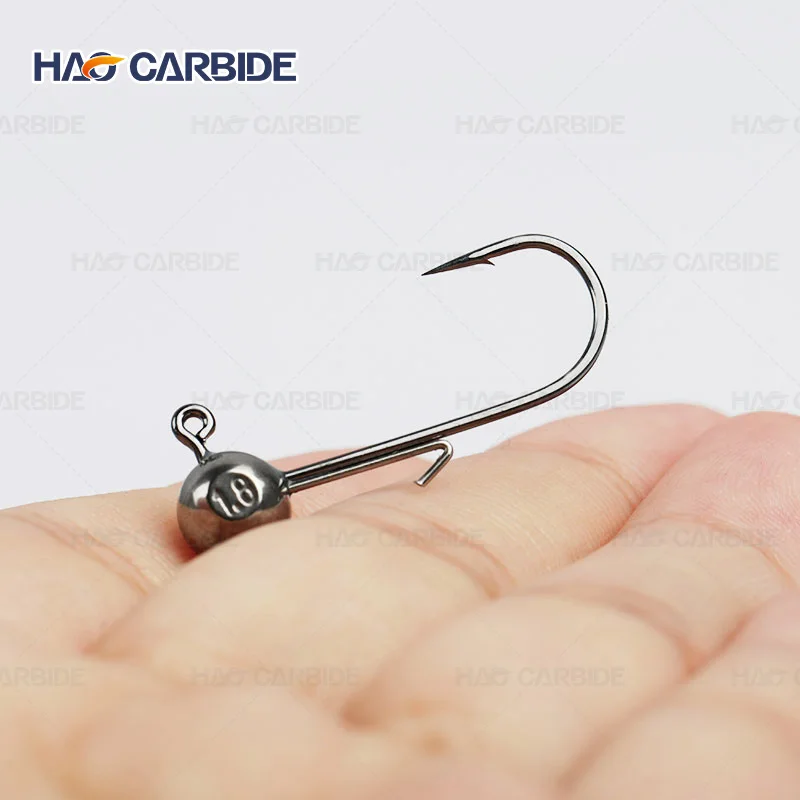 Factory Price High Quality Tungsten Weedless Ball Jigheads (Ball Jig Heads for Swim Jigs and Soft Plastics)