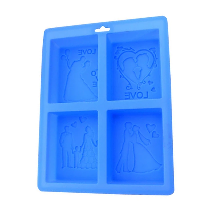 Homesun 3D Silicone Mold Soap Custom Silicone Chess Mold Soap Molds Moule A Savon En Silicone Model For Soap