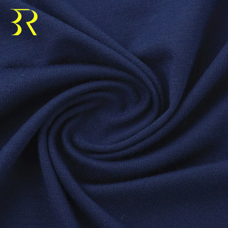 
White Knit Cotton Lycra Jersey Fabric For Clothing 