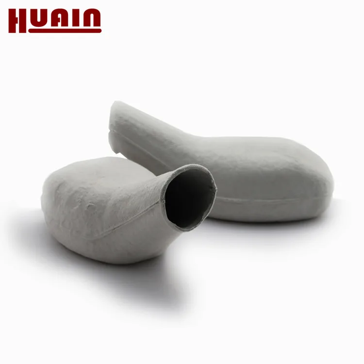 Eco Friendly Molded Medical Pulp Urine Bottles Male Urinal Pots with Lid Cellulose HUAIN