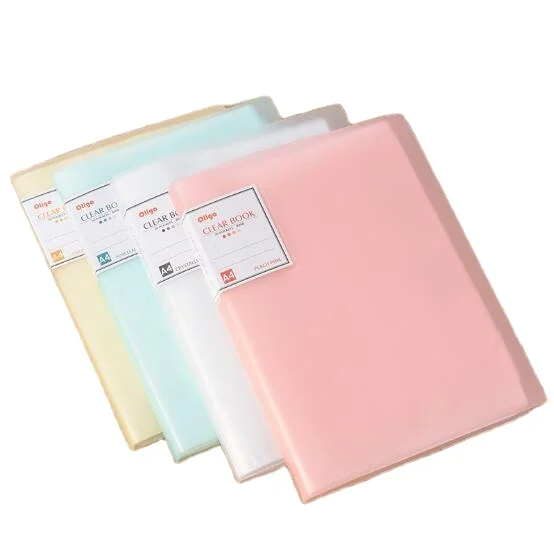 Custom printing plastic card file holder