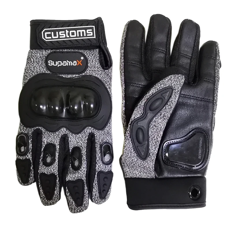 Heavy Duty Industrial Traffic Police Safety Leather Working Hand Protection Mechanical Anti Cut 5 Gloves