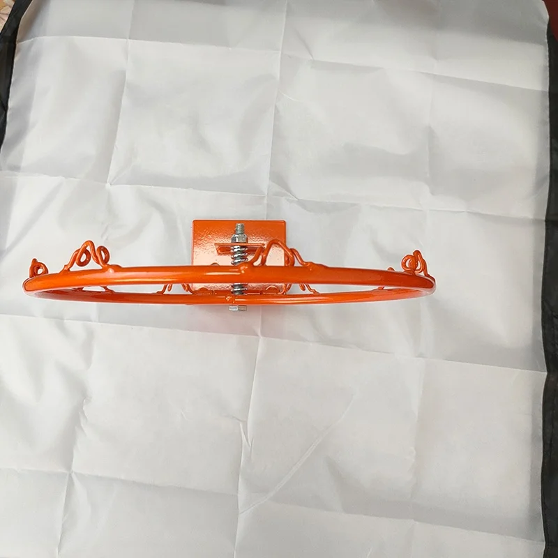 Outdoor 8 Inch Kids Basketball Ring Outdoor Mini Basketball Rim Basketball Hoop Stand