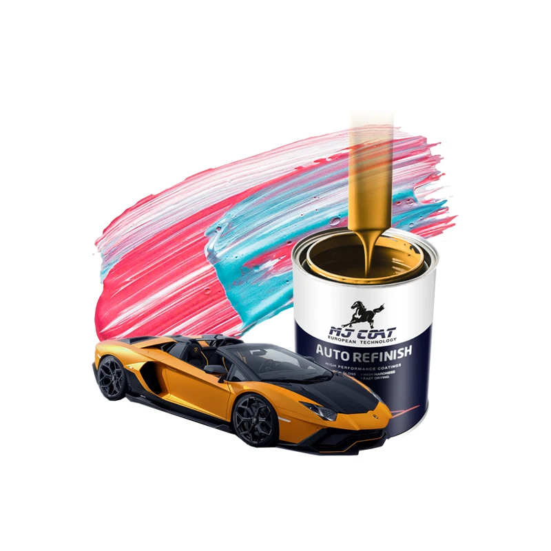 High Quality Car Refinish Paint Automotive Paint 1K Basecoat Silver Gray Metallic Factory Price