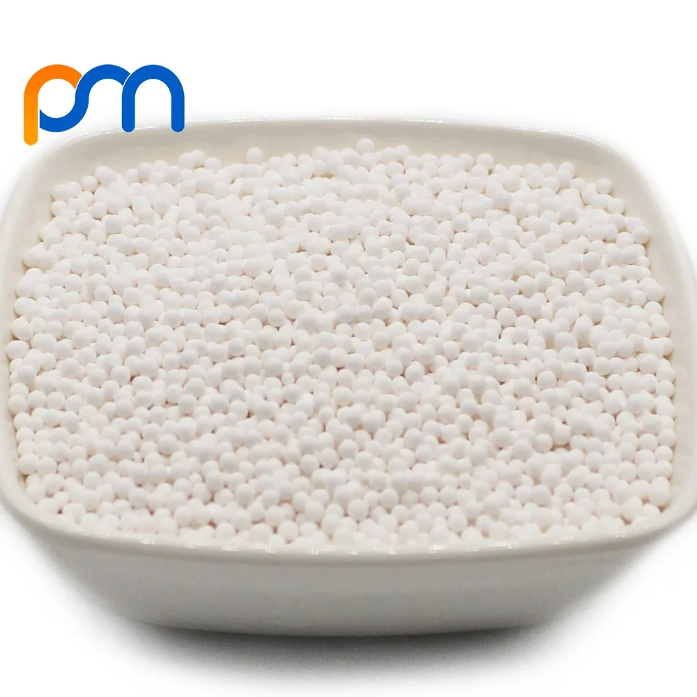 activated alumina ball contains great strength used in the drying of gas ethylene and propylene hydrogen-generation