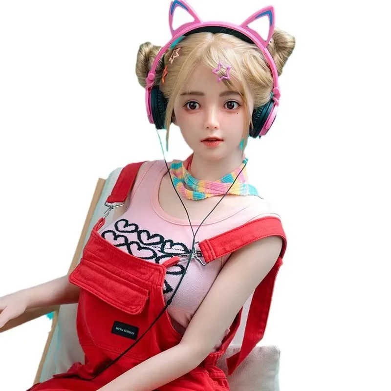 cute and fantastic Sex Doll silicon Male Masturbator with Realistic Boobs Vagina heating vagina suction real sex doll for men