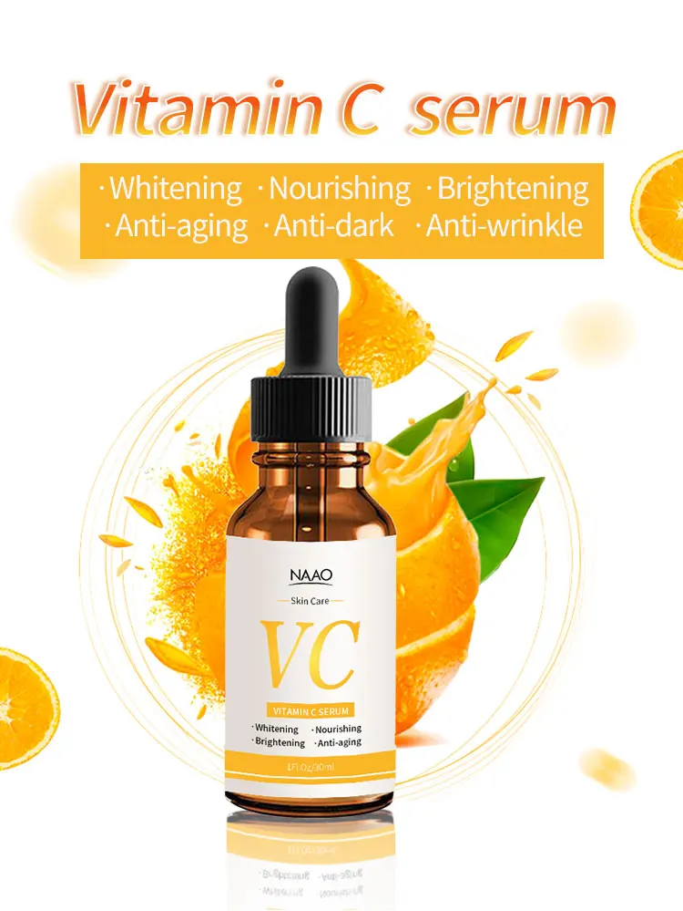 New products 2021 Wholesale brightening anti-aging skin care vitamin c serum