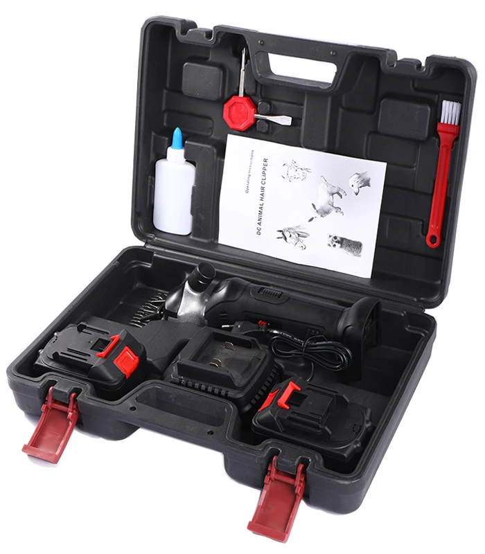 Rechargeable Sheep Wool Shearing Machine Cordless Sheep Shears Goat Hair Cutting Machine Hair Clipper Machines