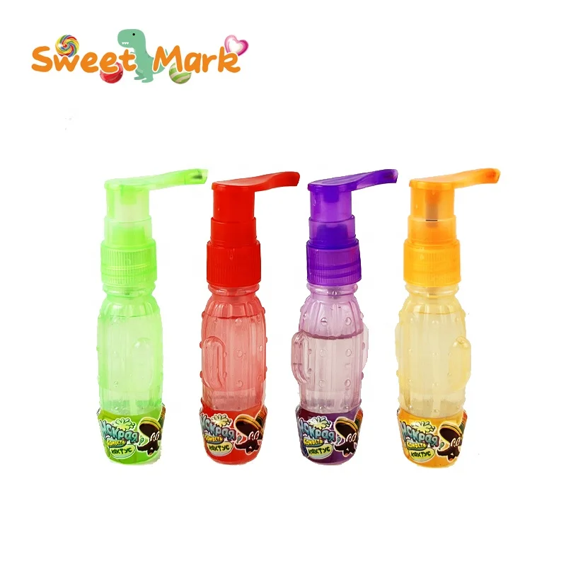 Fun Bottle spray candy halal candy sour fruit liquid spray candy