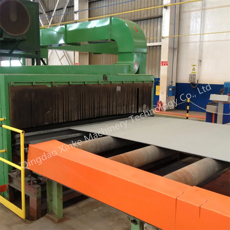 Plate Preservation Line Integrated Systems Sand Shot Blasting Machine/ Steel Electric Customized Provided Blasting Engine Parts