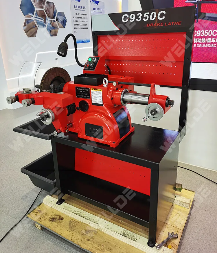 Good quality Brake Disc Drum Lathe Automobile Brake Drum Lathe Manufacturers Horizontal Precision Brake Drum Lathe C9350C