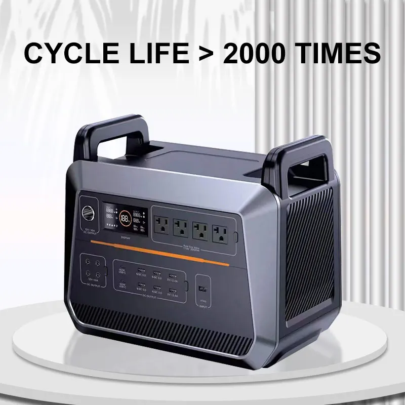 220 Volt Portable Power Bank Charger Solar Powered Portable Generator