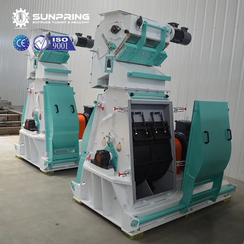 Мельница для пищевых продуктов SunPring hummer с сетчатым кормом 0009r и пищевой хуммерный станок молотковая мельница Смешанная домашняя птица