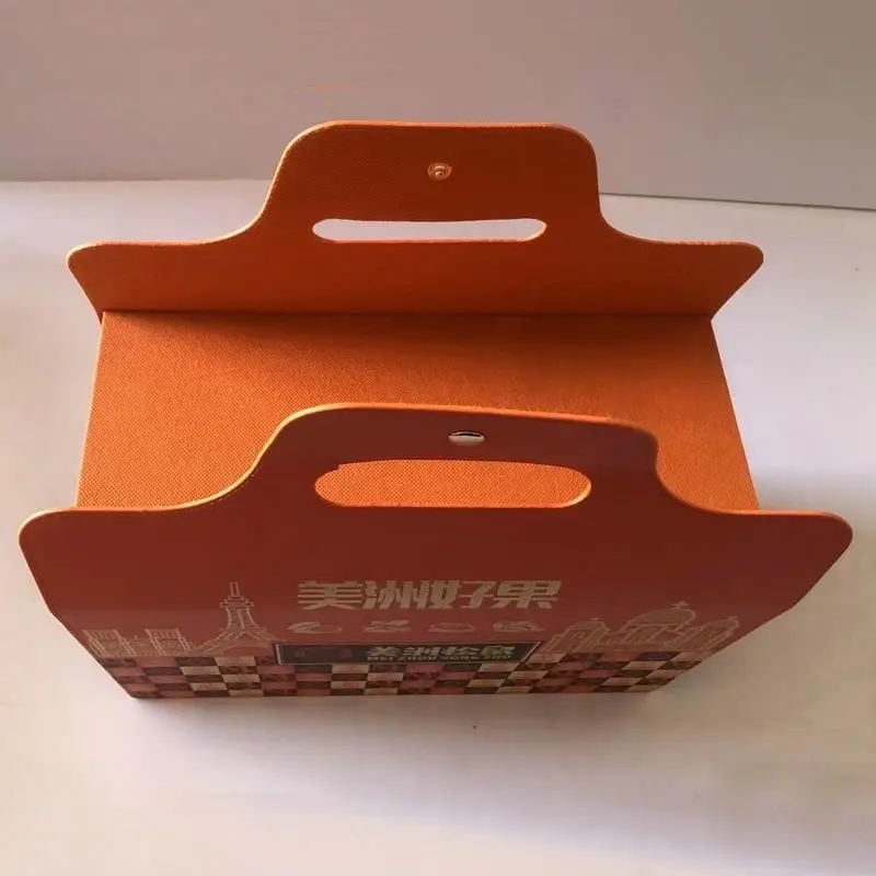 Custom Hotel Food Moon Cake Huge Box Chocolate Nuts Luxury PU Green Large Leather Storage Box