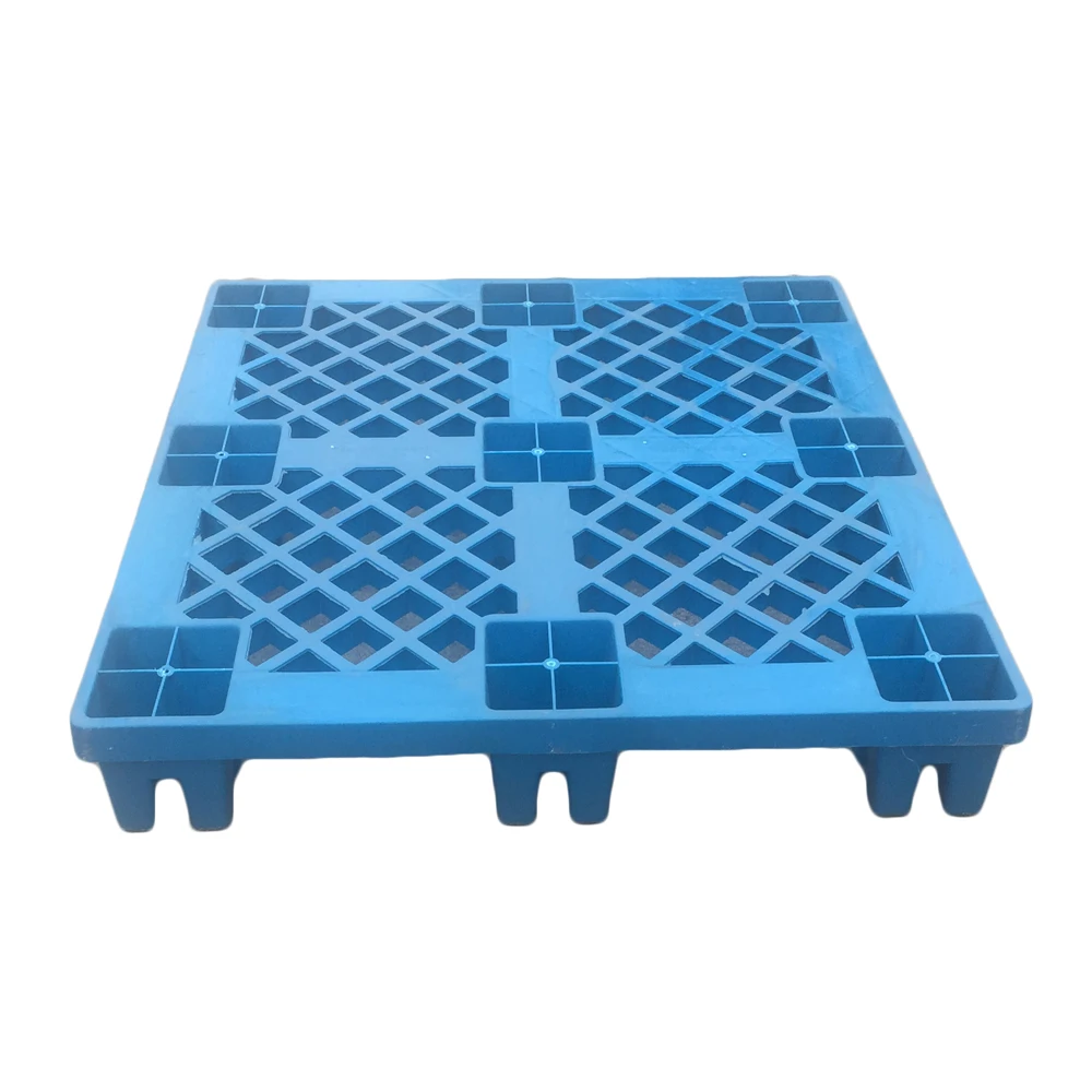 Euro pallet grid surface stackable 9 legs plastic pallet