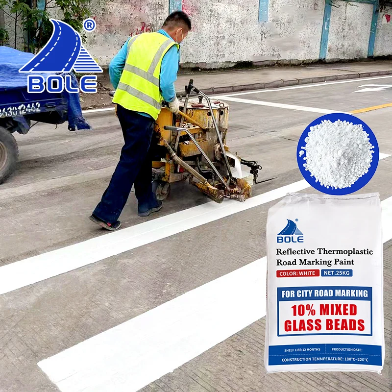 Chile Road Hot Sale Factory retail price Road line paint Strong adhesion quick drying Thermoplastic road marking paint
