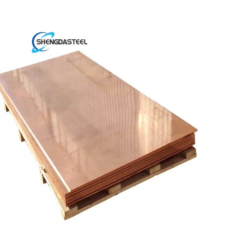 china wholesale c11000 copper plate electrolytic tungsten copper nickel plates sheets for battery