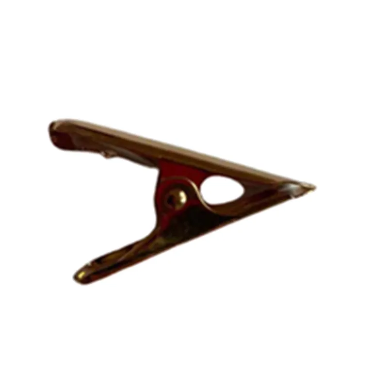 Round Metal Grip Clips Silver Bulldog Clip Stainless Steel