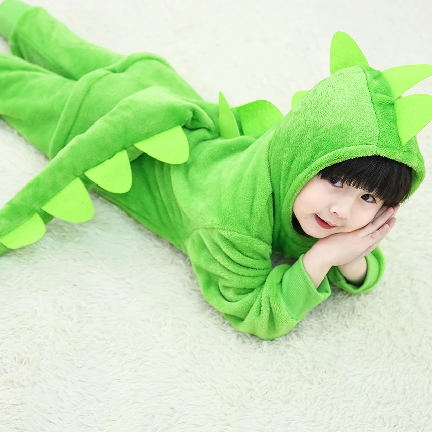 
Unicorn Dinosaur Onesie Kigurumi Pajamas Dragon Adult Kids Animal Sleepwear Cosplay Costume Onesie 