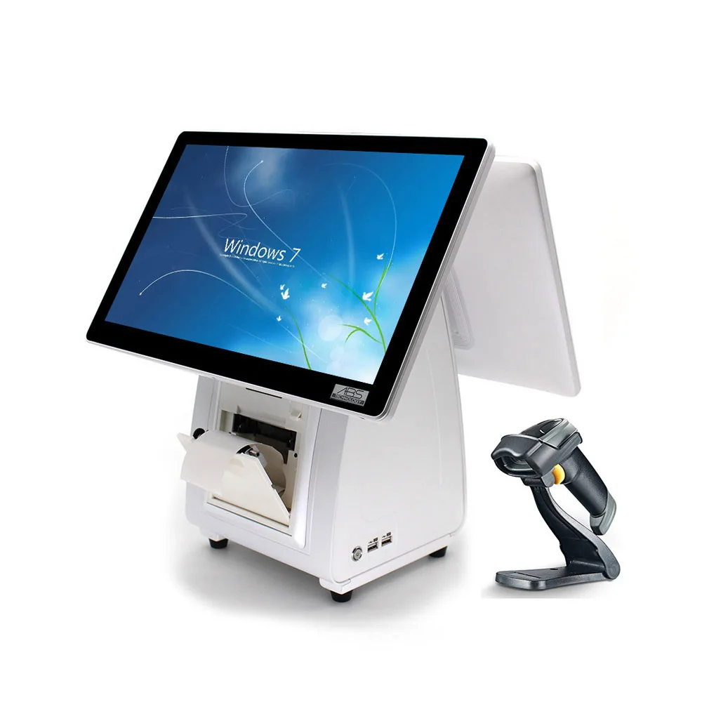 Hot Sale All-in-One Ultra-Thin Touch Screen Windows Cash Register Customizable POS System