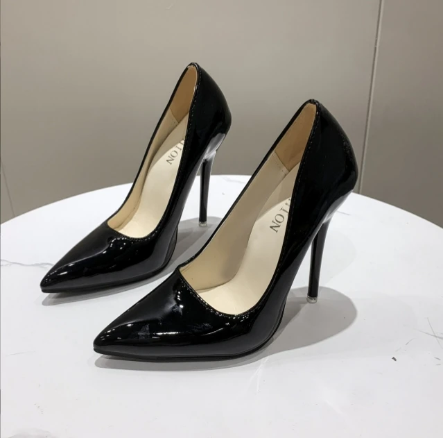 Hot Sale Point Toe Multi-color Office Pointed Toe Stiletto Women Shoes  High Thin Heels For Ladies