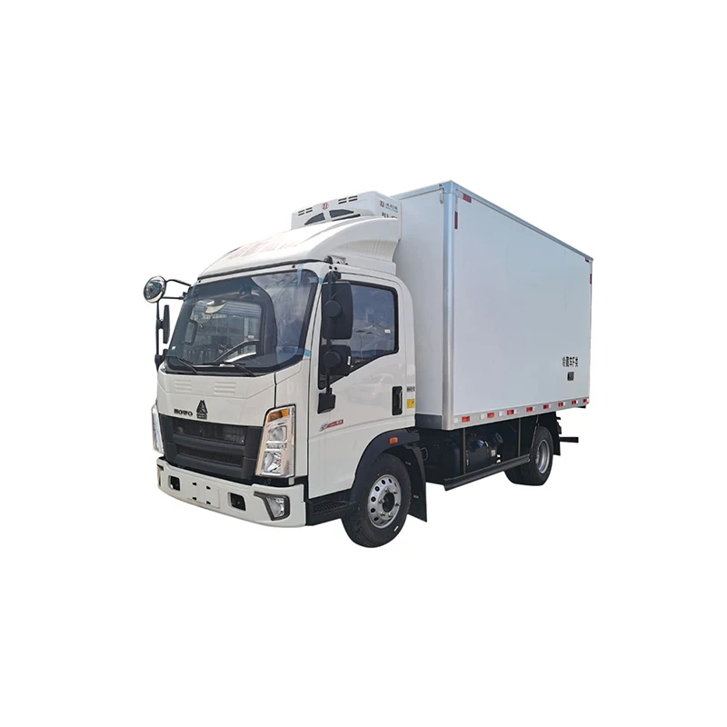 HOWO 4*2 Refrigerated truck used refrigerated trucks meat transport refrigerated trucks