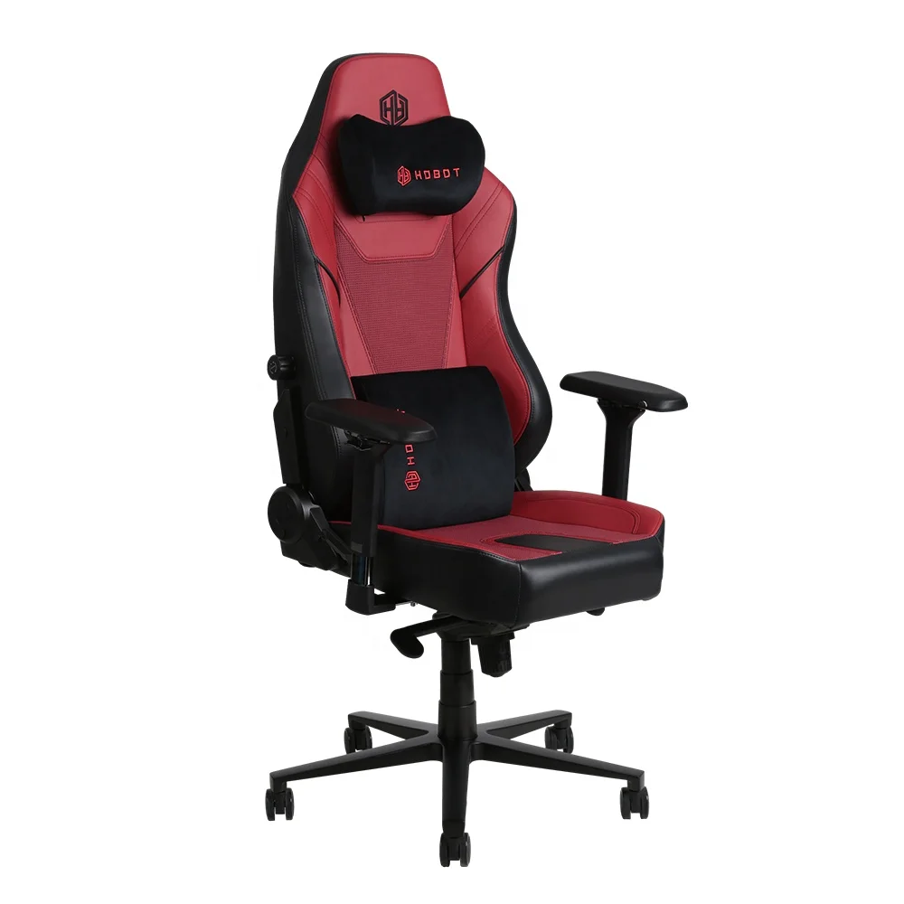 Hobot astrid новый дизайн Эргономичный Пользовательский Rgb Красный встроенный в поясничную поддержку Магнитный подголовник офисный кожаный компьютерный игровой стул
