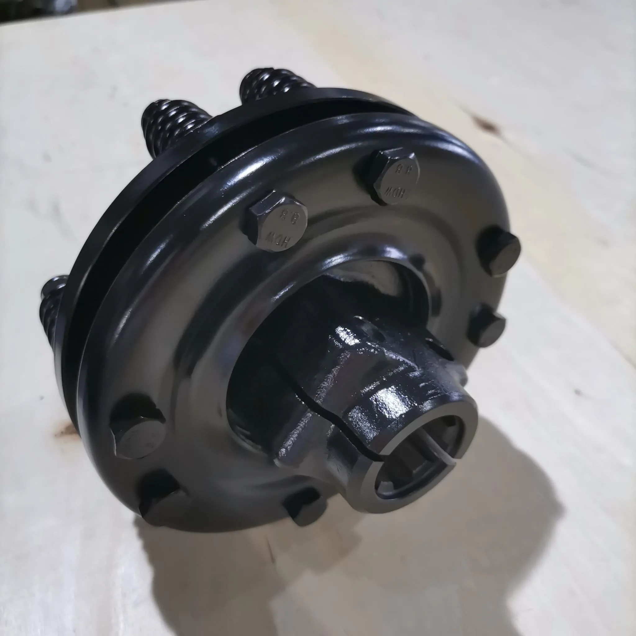 Agricultural PTO Drive Shaft Splined yoke Triangular tube Cross journal