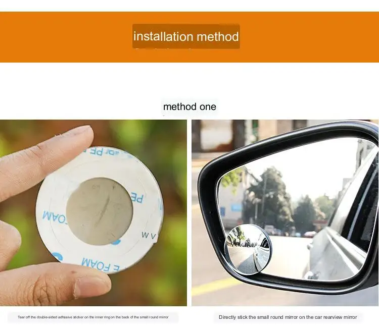 BEAUTY PLANET Baby Car Mirrors For Back Seat Rear View Clear Baby Safety Mirror Compact Mirror