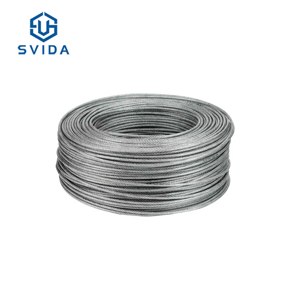 Factory Supply 316 Stainless Steel Cable 1x19 1.5mm Stainless Steel Wire Rope