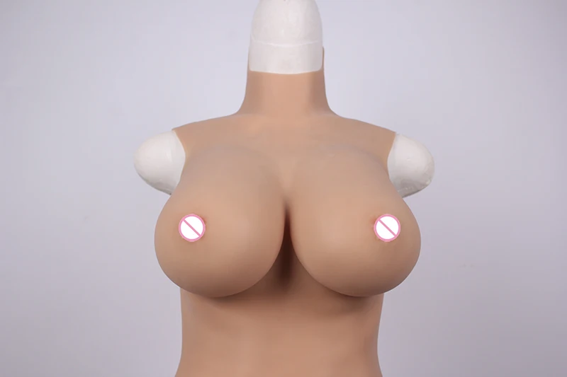 Eta Realistic Silicone E Cup Chest Breast Forms Artificial Wearable Cosplay Fake Boobs For Drag Queen Crossdresser Gay Man