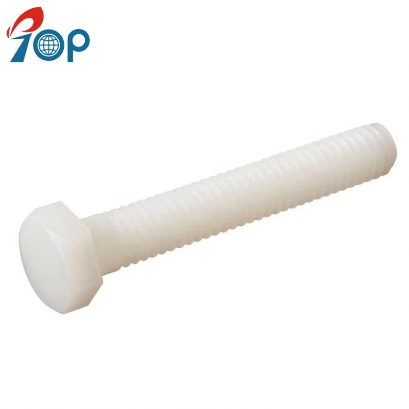 
Верхний Белый Нейлоновый болт с шестигранной головкой 
