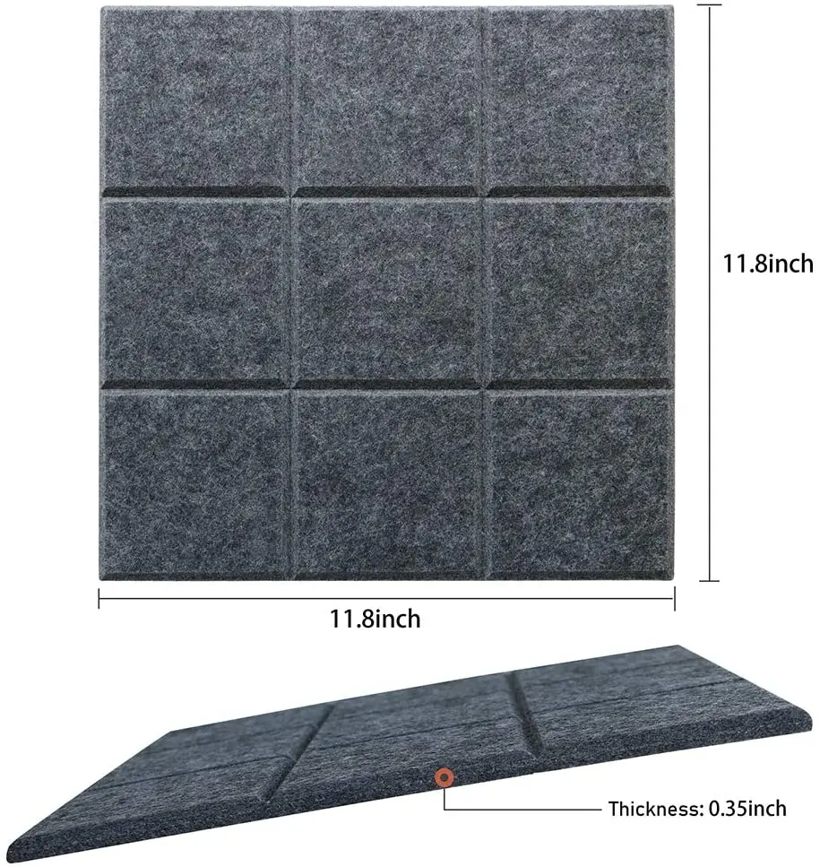 Manufacturer Custom Thickness square Hexagonal Message Wall Cork Fabric Felt Pin Board Tiles Notice Bulletin Boards
