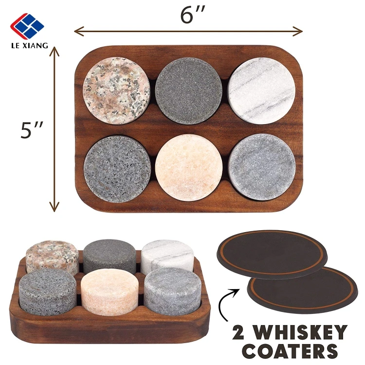 
2021 amazon top-selling Whiskey Stones Cold Rocks For Drinks 