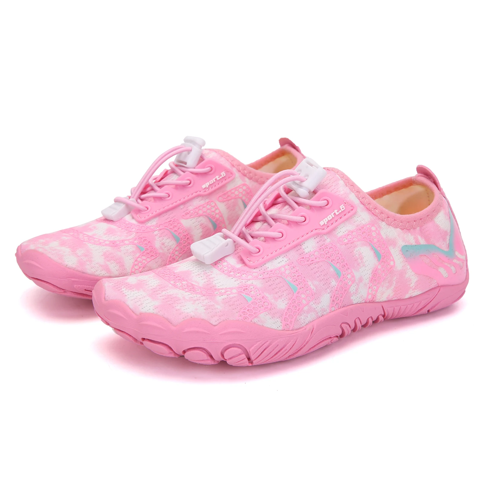 Быстросохнущие Нескользящие пляжные туфли для мужчин и женщин, резиновая подошва, для водных видов спорта, обувь-носки для детей